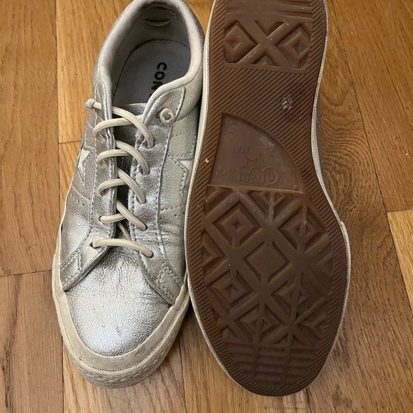 Silver Converse All Star One - Picture 2 of 4